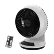 Lasko Whirlwind 7" Orbital Air Circulator Fan (3-speed, remote, white)