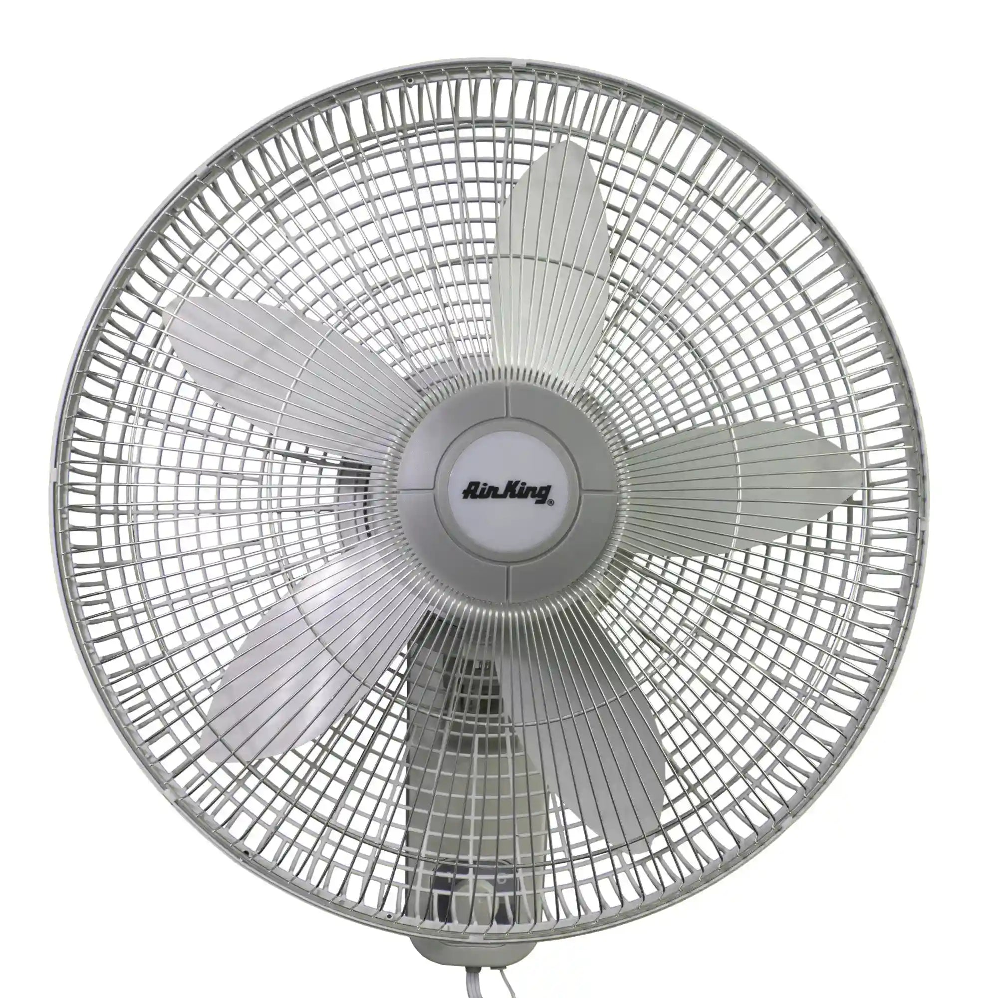 Air King 18" 1/20 HP Commercial Grade Wall Mount Fan (3-speed, manual, white)