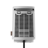 Lasko 9" Table Top Heater (2 heat settings, manual, timer, oscillation, tip-over switch, white)