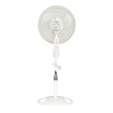 Lasko 16" Pedestal Fan (3-speed, remote, timer, white)