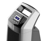 Lasko High Velocity 35" Tower Fan (3-speed, remote, timer, silver/black)