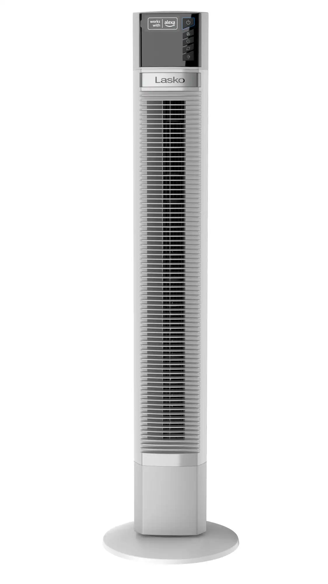 Lasko Xtra Air 48" Tower Fan (4-speed, remote, timer, alexa enabled, white)