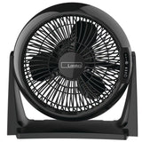 Lasko 10" Power Circulator Fan with Wall Mount Option and Remote, A10802, Black