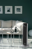 Lasko 29" Digital Ceramic Tower Heater (2 heat settings, remote, timer, black/silver)