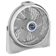 Lasko Cyclone® 20" Air Circulator Floor Fan (3-speed, manual, 90° oscillation, white)