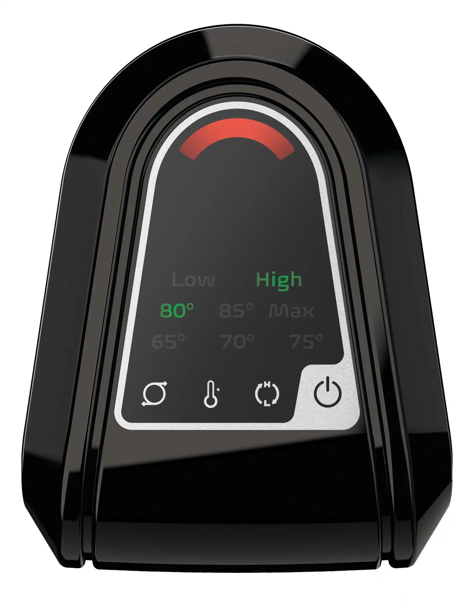 Lasko 1500W Electronic Ceramic Tower Space Heater with Touch Control, CT16558, Black