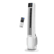 Lasko 38" Hybrid Tower Fan (4-speed, remote, timer, white)