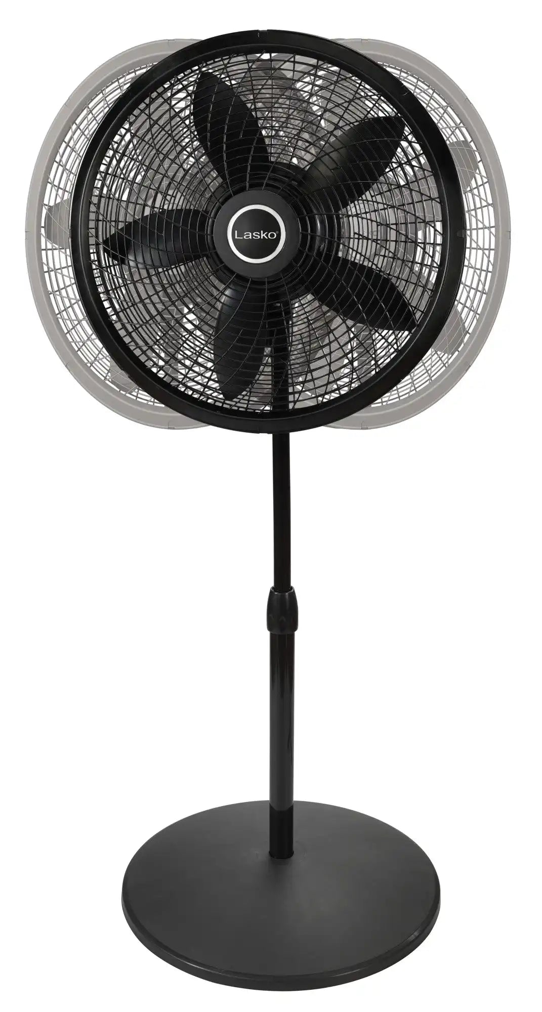 Lasko Cyclone® 18" Pedestal Fan (3-speed, manual, black)