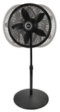 Lasko Cyclone® 18" Pedestal Fan (3-speed, manual, black)