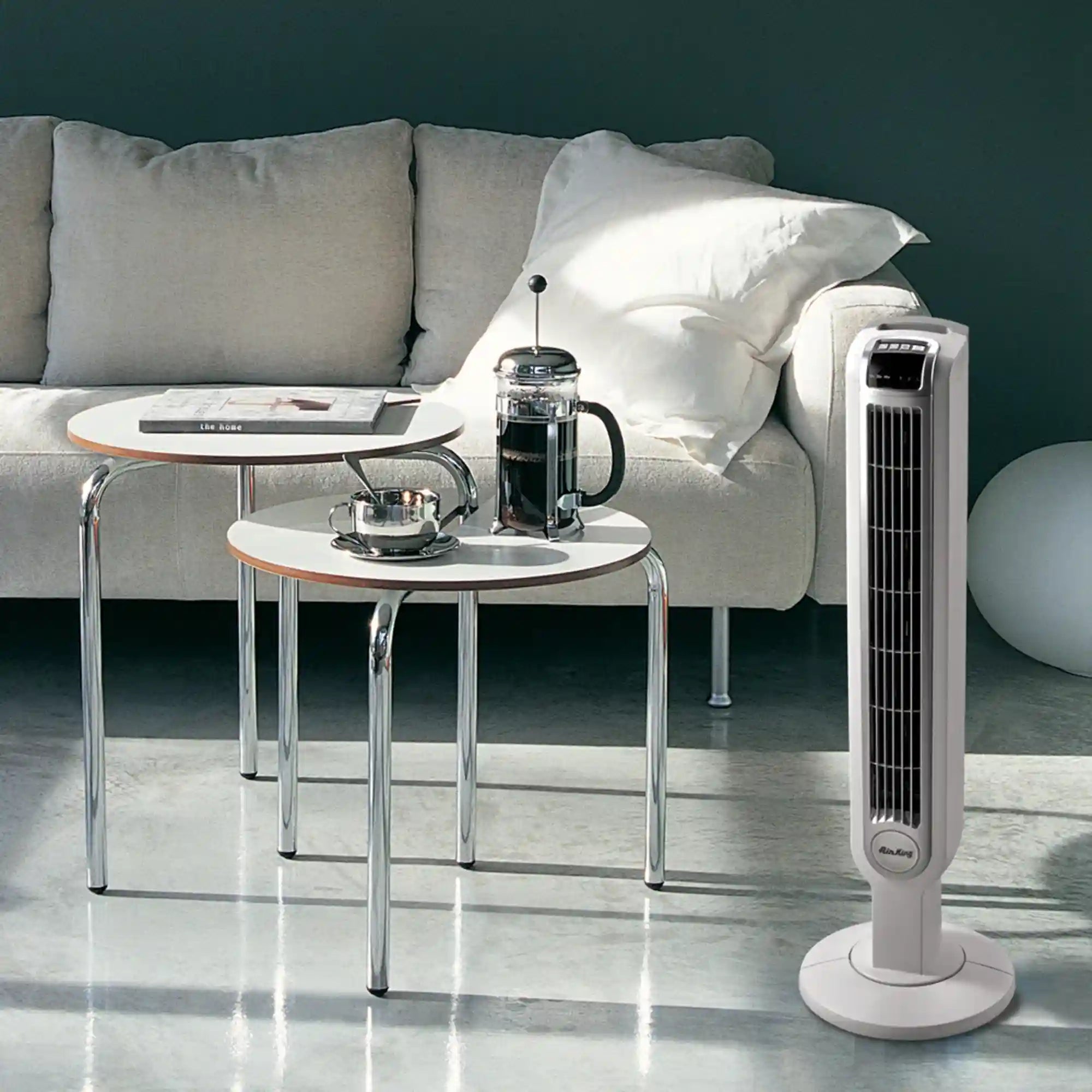 Air King 36" Tower Fan with Remote Control, 9210, White