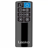 Lasko High Velocity WhisperForce™ DC 35" Tower Fan (12-speed, remote, timer, 90° oscillation, air filtration, black)