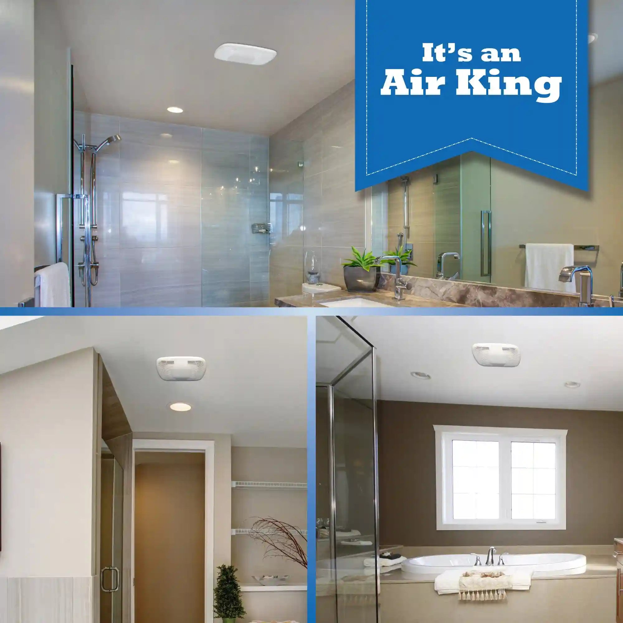 Air King ENERGY STAR® Certified 70 CFM Snap-In Exhaust Fan