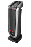 Lasko 22" Ceramic Tower Heater (3 heat settings, remote, timer, thermostat, tip-over switch, black)