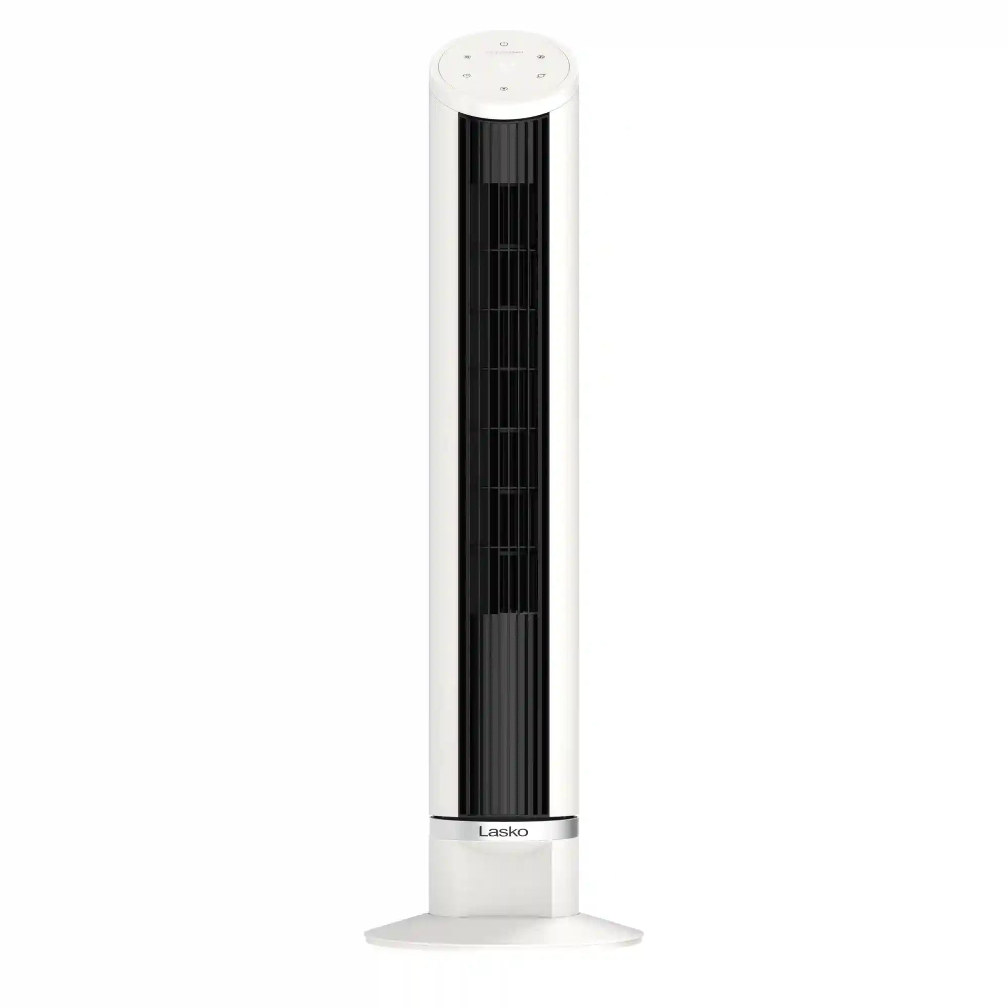 Lasko WhisperForce™ DC 36" Tower Fan (12-speed, remote, timer, air filtration, white)
