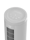 Lasko WhisperForce™ DC 54" Pedestal Tower Fan (8-speed, remote, timer, gray)