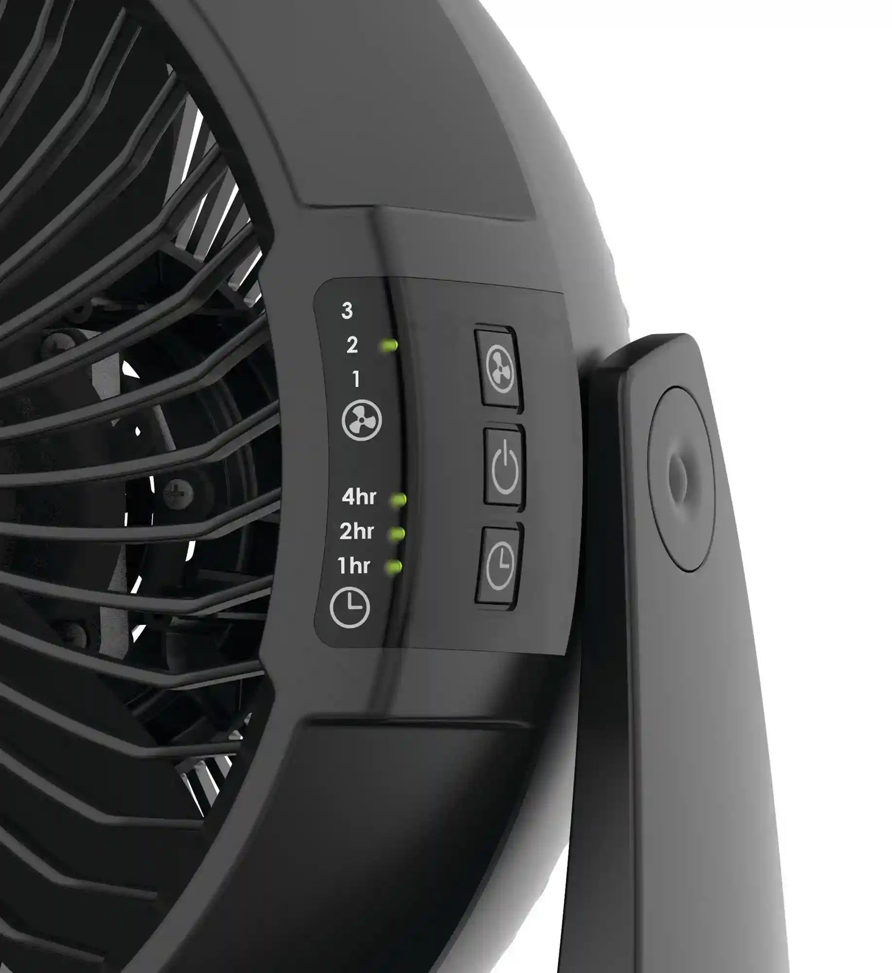 Lasko 10" Power Circulator Fan with Wall Mount Option and Remote, A10802, Black