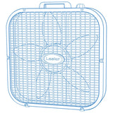 Lasko Save Smart 20" Box Fan (3-speed, manual, white)