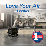 Lasko UDC158 Pro Performance 9-Speed Multi-Use Utility Floor Fan: Black