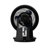 Lasko Whirlwind 7" Orbital Air Circulator Fan (3-speed, remote, black)