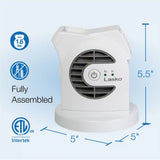 Lasko MyCool™ Mini Blower Fan (2-speed, USB, AC Adapter, white)