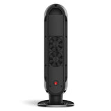 Lasko Aria™ 22" Ceramic Tower Heater (3 heat settings, remote, timer, smart, black)