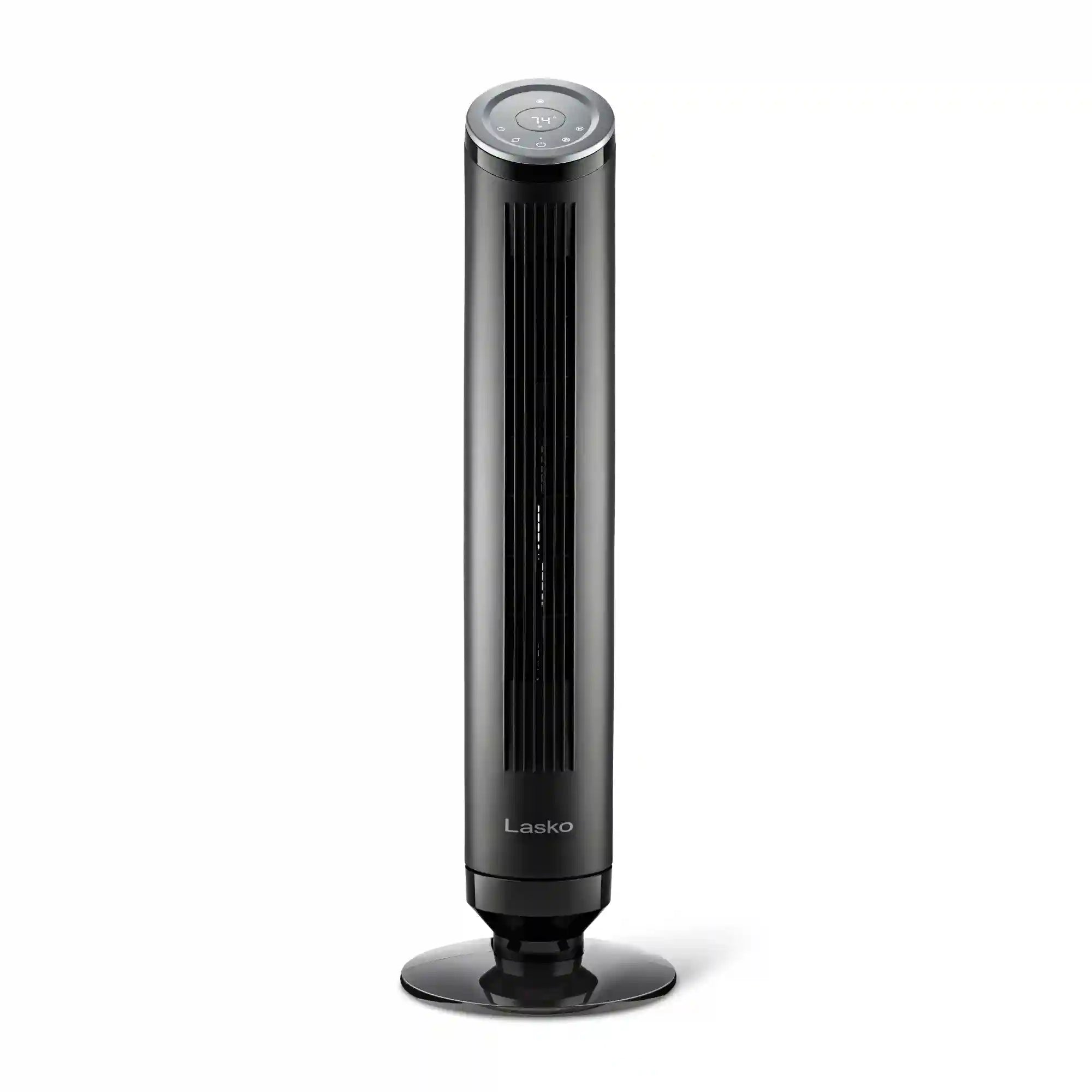 Lasko Summit 36" Tower Fan & Air Cleaner (4-speed, remote, mesh filtration, black)