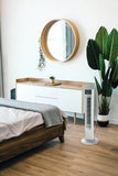 Lasko Wind Tower® 36" Tower Fan (4-speed, remote, timer, white)