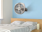 Lasko Wind Tunnel® 20" Air Circulator Floor Fan (3-speed, remote, timer, 360° airflow, gray)