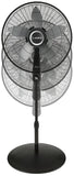 Lasko 20" Pedestal Fan (4-speed, remote, timer, black)