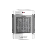 Lasko 8" Bathroom Ceramic Heater (2 heat settings, timer, ALCI saftey plug, white)