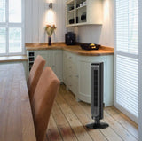 Lasko 32" Tower Fan (3-speed, remote, timer, black)