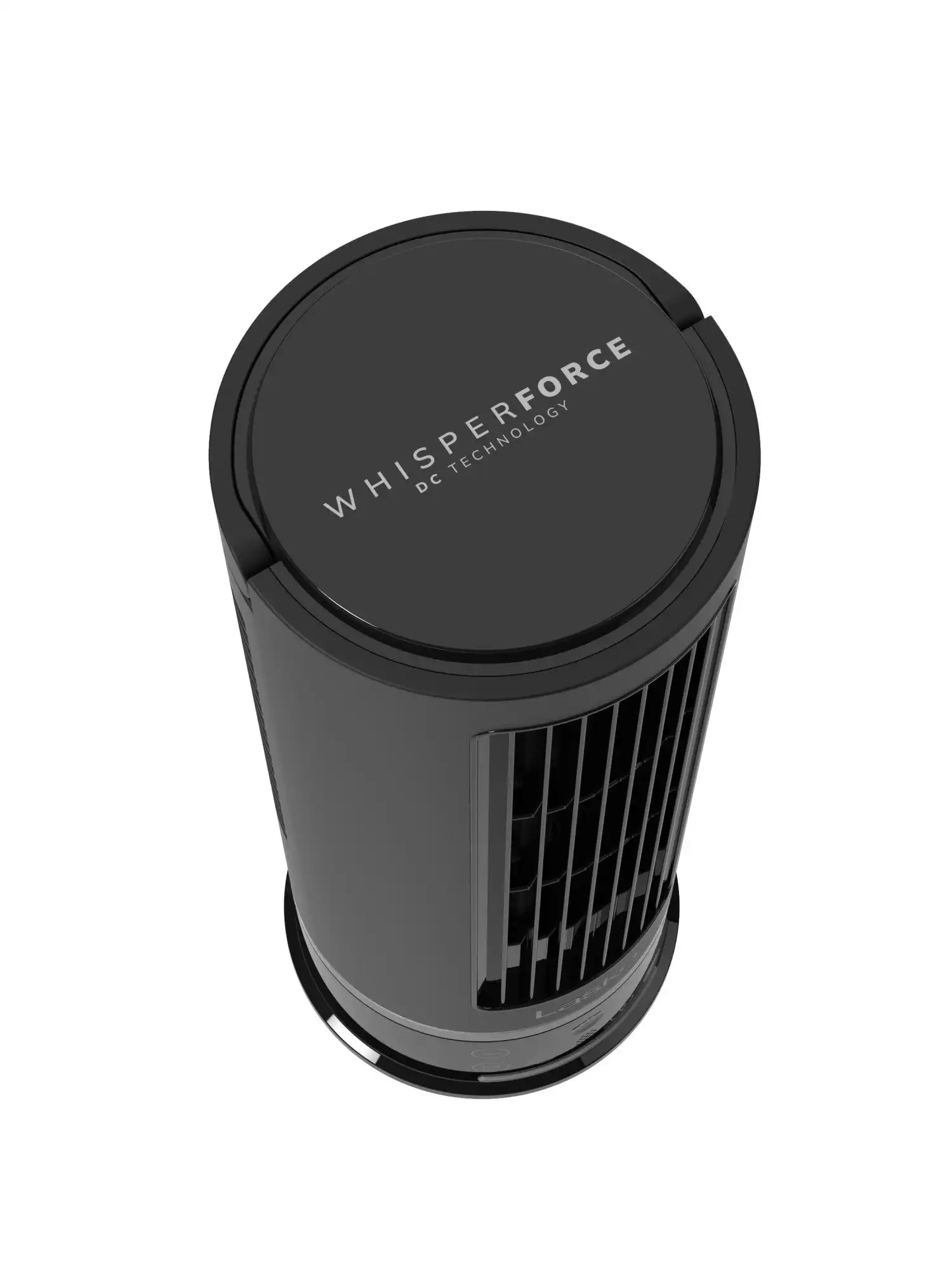 Lasko WhisperForce™ DC 14" Table Top Fan (12-speed, remote, timer, black)
