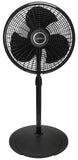Lasko Performance 16" Pedestal Fan (3-speed, manual, black)