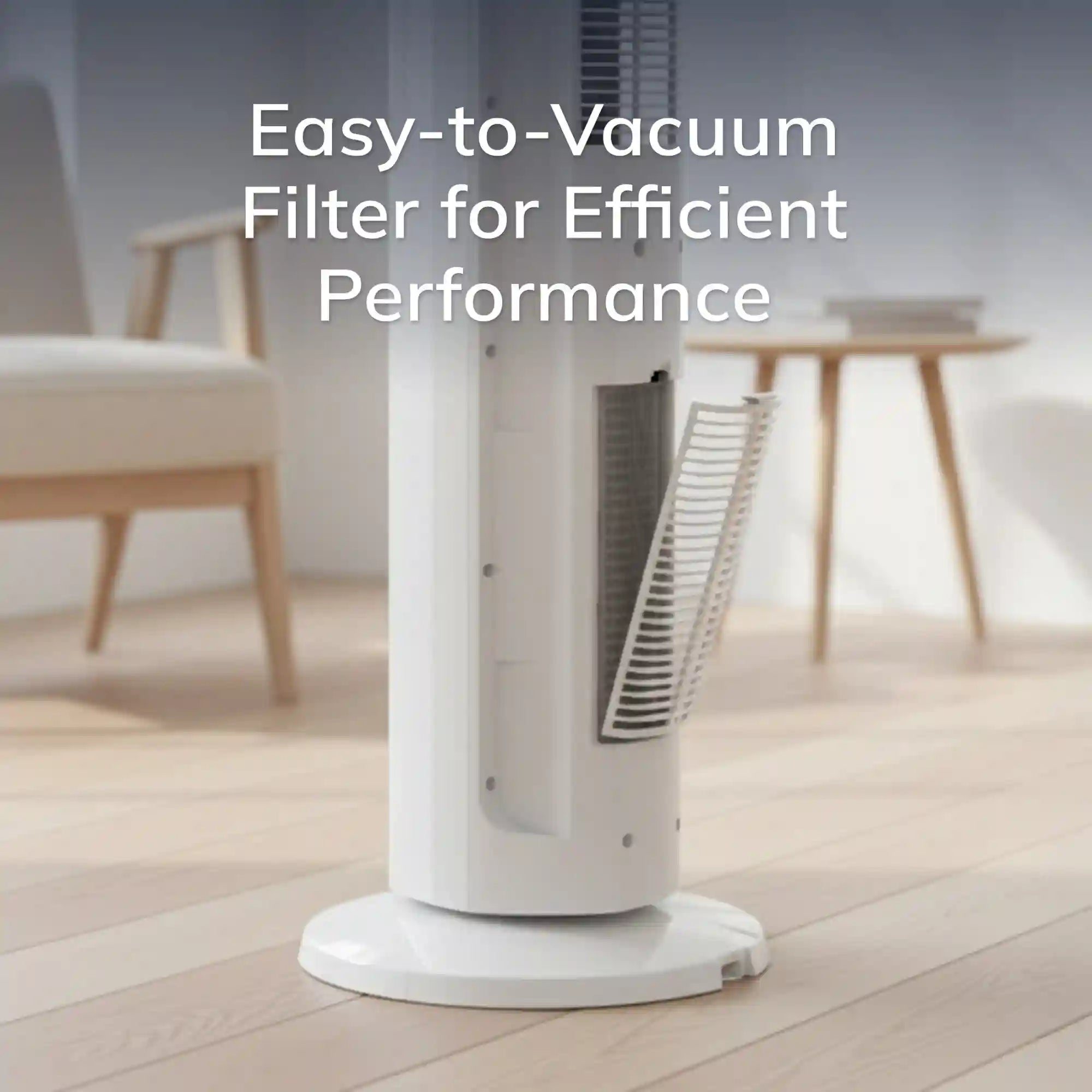 Lasko 1500W Electric All Season Tower Fan & Space Heater with Timer and  Remote, FH500, White