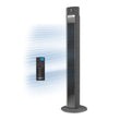 Lasko WhisperForce™ DC 48" Tower Fan (12-speed, remote, timer, gray)