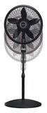 Lasko Cyclone® 18" Pedestal Fan (3-speed, remote, timer, black)