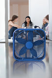 Lasko Cool Colors Box Fan (blue)