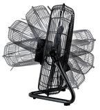 Lasko QuickMount® 20" High Velocity Floor & Wall Mount Fan (3-speed, manual, black)