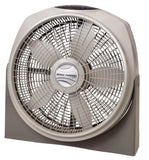 Lasko Wind Tunnel® 20" Air Circulator Floor Fan (3-speed, remote, timer, 360° airflow, gray)