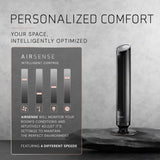 Lasko Summit 36" Tower Fan & Air Cleaner (4-speed, remote, mesh filtration, black)