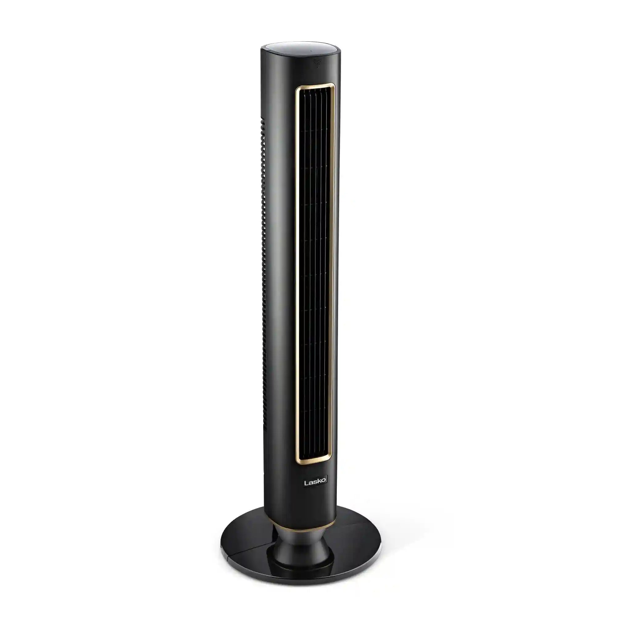 Lasko Summit Whisperforce™ DC 40" Tower Fan (12-speed, remote, black)
