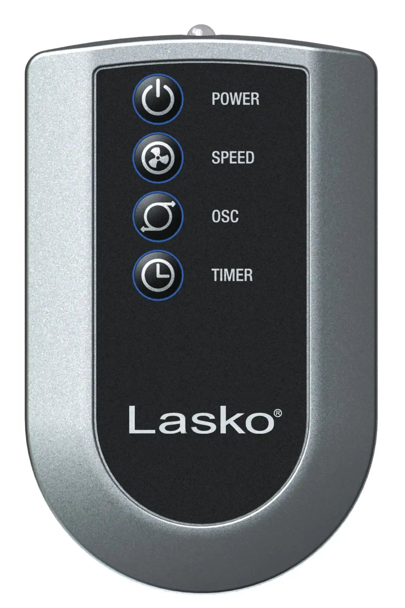 Lasko 36" Tower Fan (3-speed, remote, timer, black)