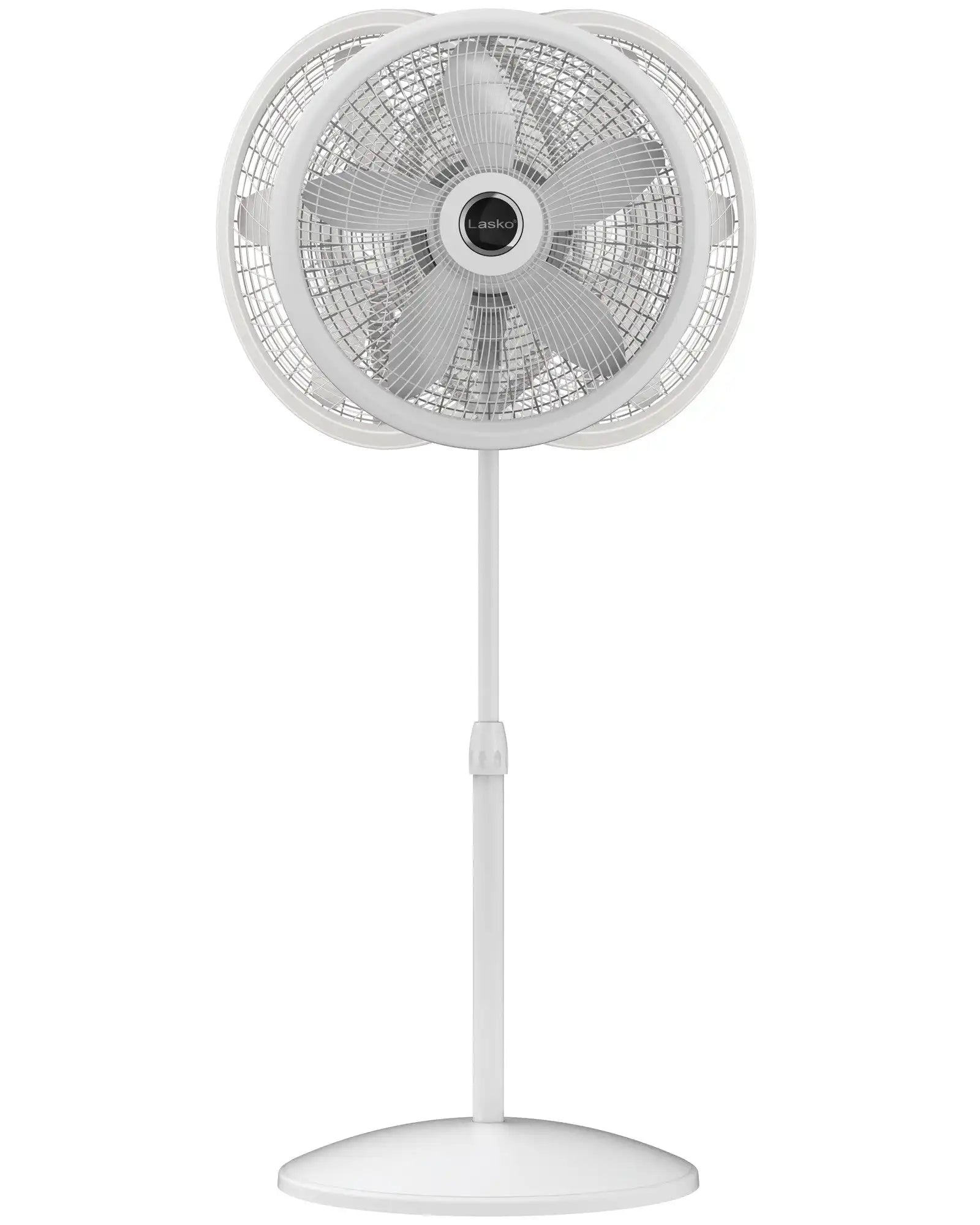 Lasko Cyclone® 18" Pedestal Fan (3-speed, manual, white)