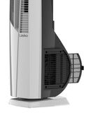 Lasko All Season High Velocity Hybrid Tower Fan and Space Heater in One with Remote Control, FHV820, White