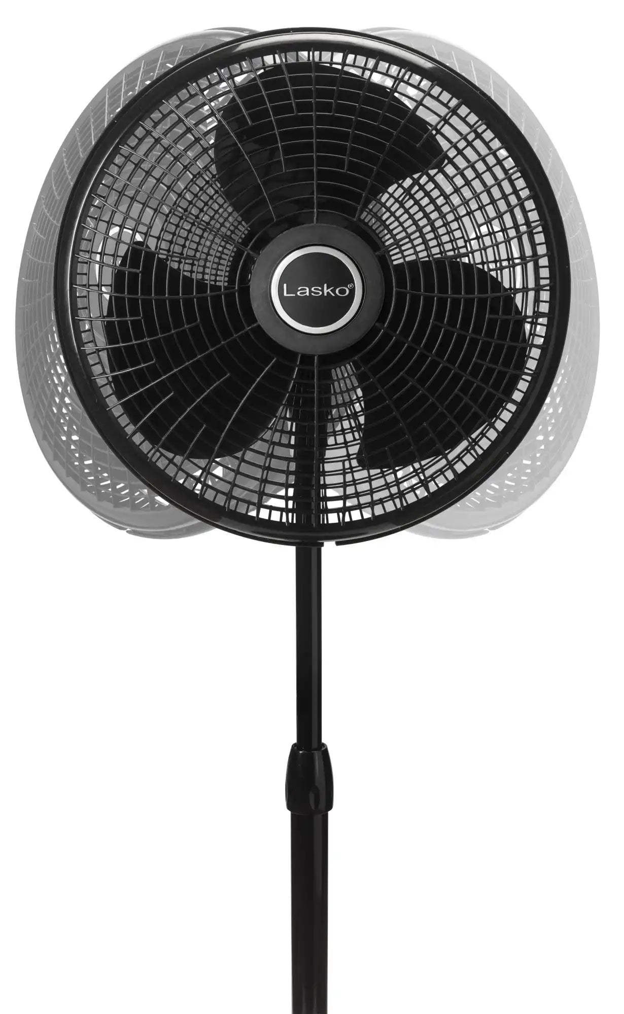 Lasko Performance 16" Pedestal Fan (3-speed, manual, black)