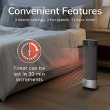 Lasko Ellipse Ceramic Tower Space Heater