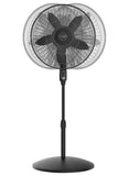 Lasko Cyclone® Max 18" Pedestal Fan (4-speed, remote, timer, black)