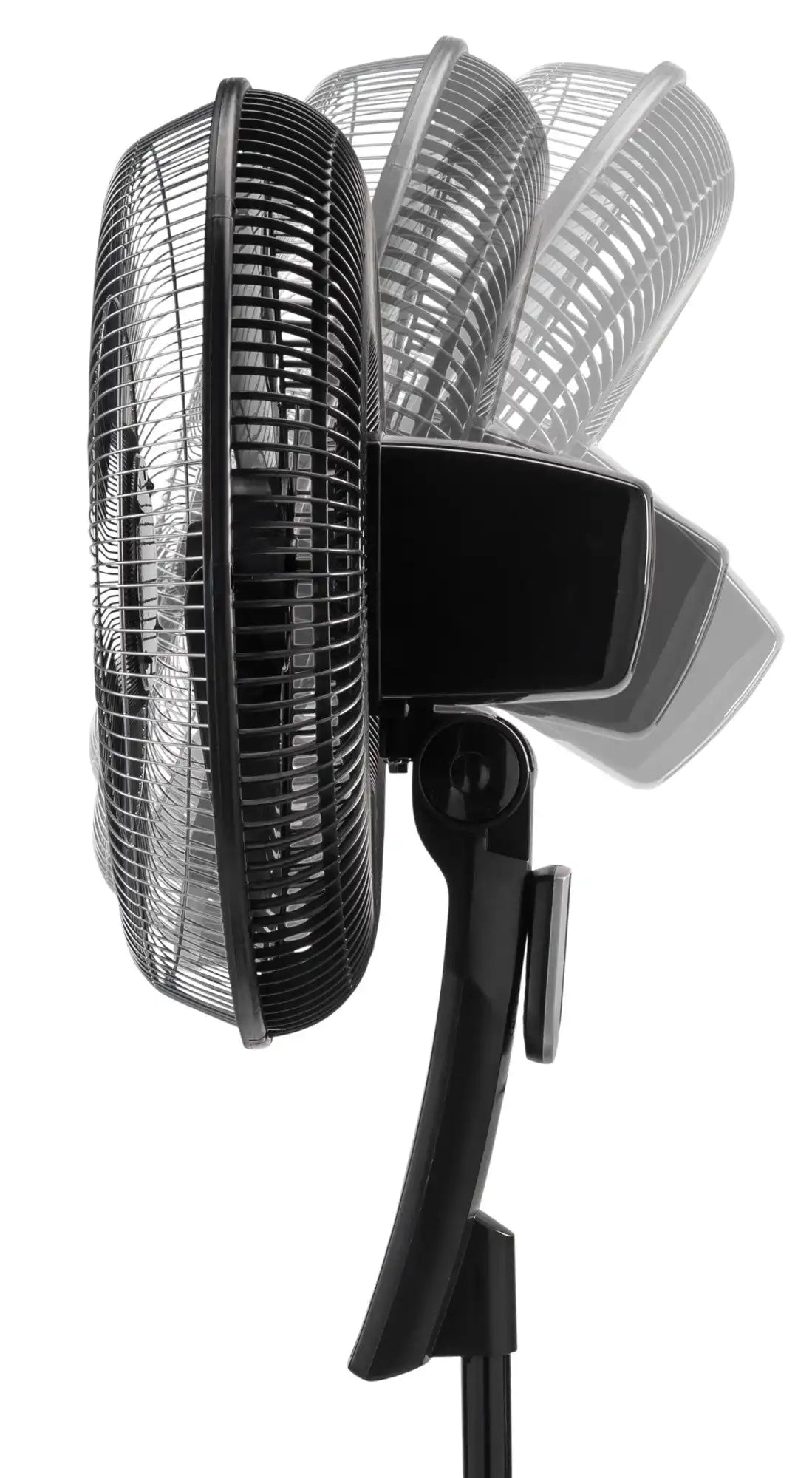 Lasko 16" Pedestal Fan (4-speed, remote, timer, thermostat, black)
