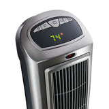 Lasko 1500W Digital Ceramic Space Heater with Remote, 755320, Silver