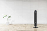 Lasko Aria™ 40" Tower (5-speed, remote, timer, black)